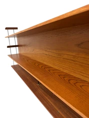 Mid-Century Modern Wall Mounted Shelf by Walter Wirtz for Wilhelm Renz, 1960s